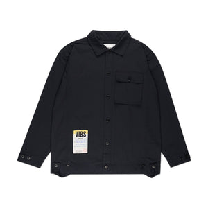 henrik vibskov henrik vibskov reflection shirt (black)
