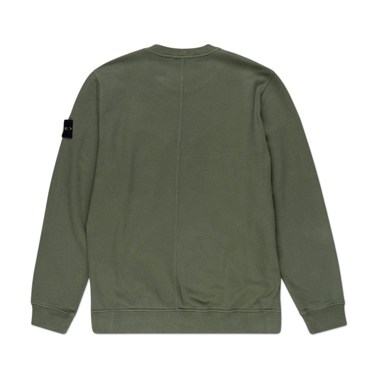 stone island stone island cargo pocket sweatshirt (olive)