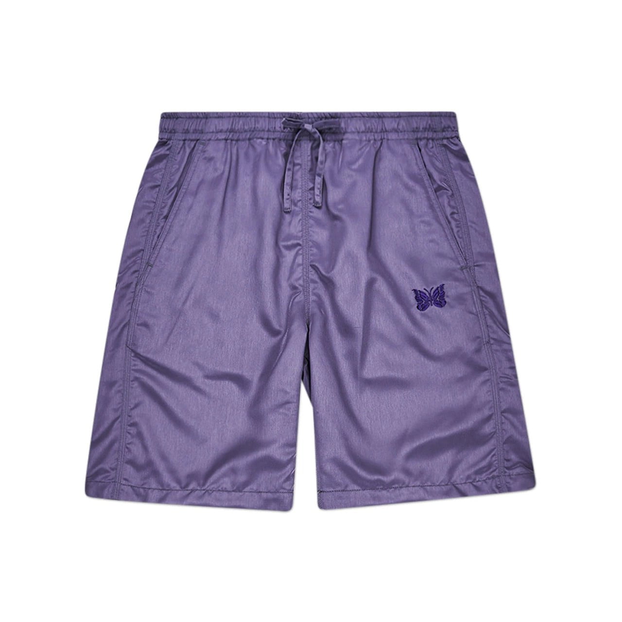 needles needles basketball shorts (smoke purple)