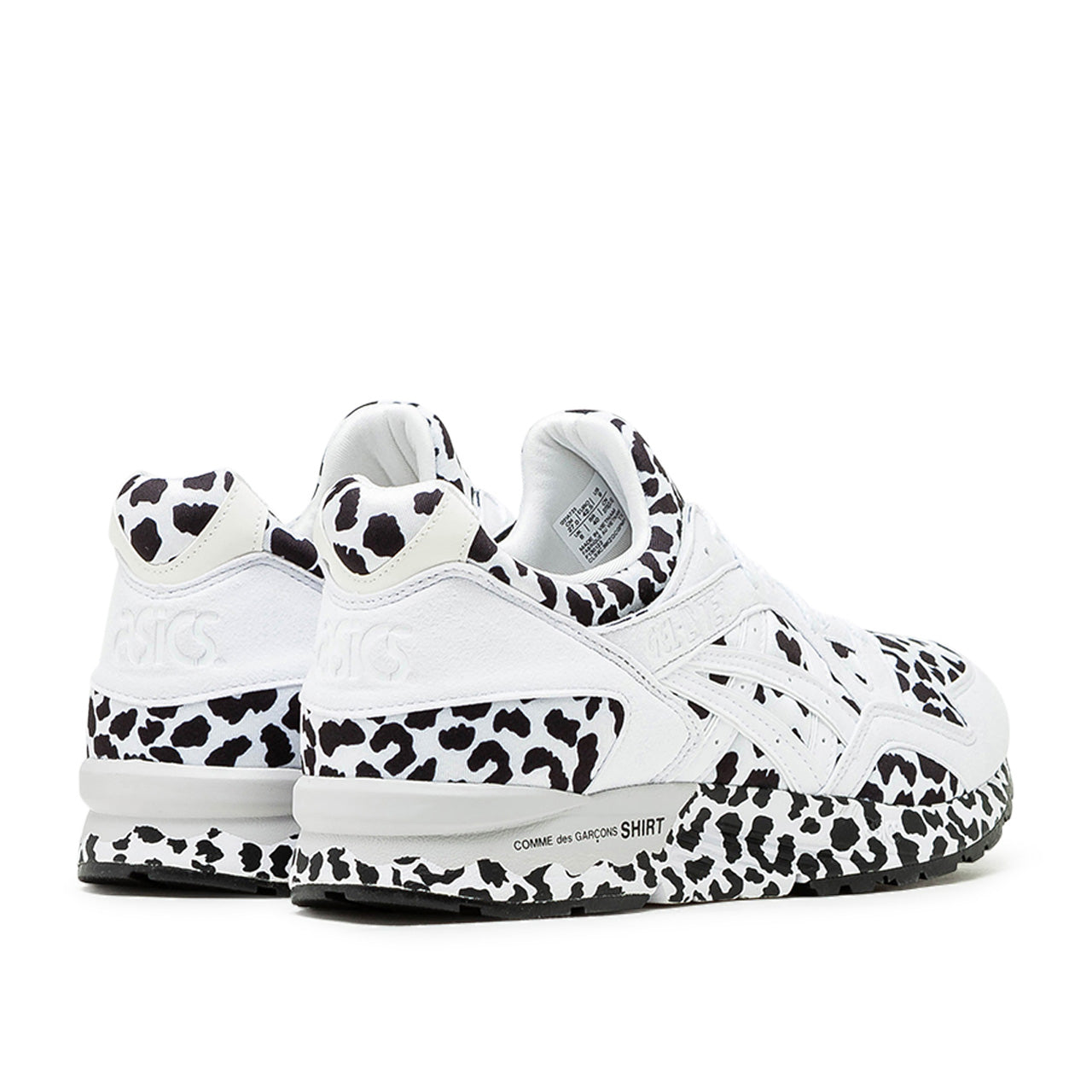 asics asics x comme des garçons shirt gel lyte v (white)