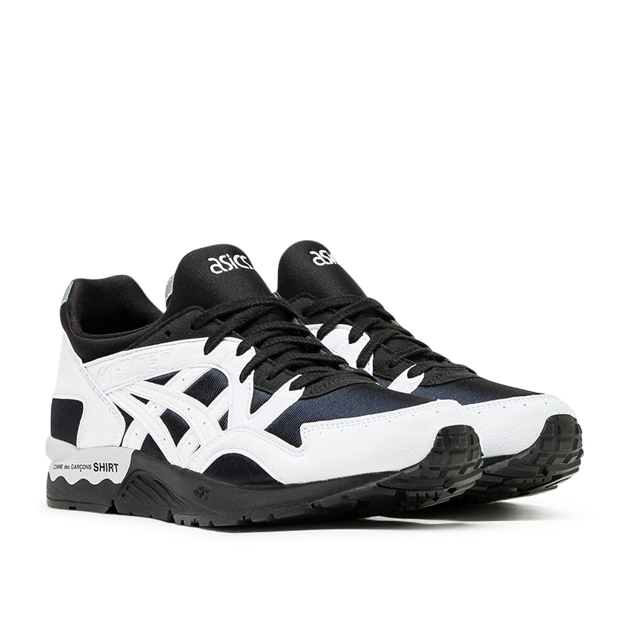 asics asics x comme des garçons shirt gel lyte v (black)