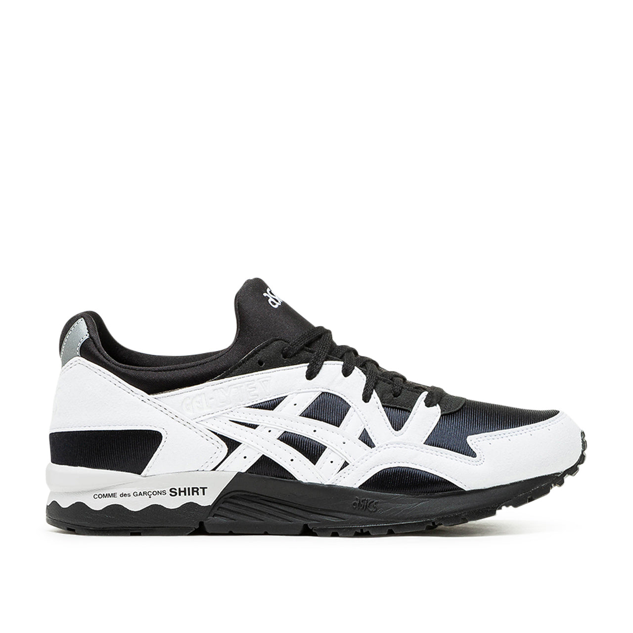 asics asics x comme des garçons shirt gel lyte v (black)