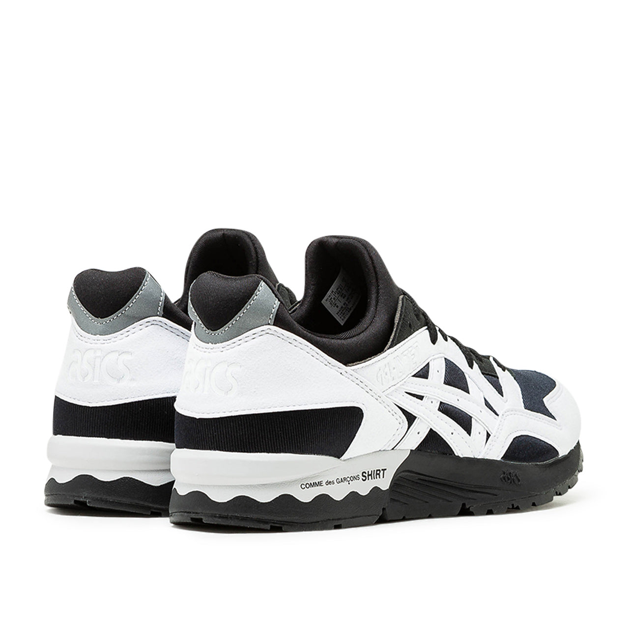 asics asics x comme des garçons shirt gel lyte v (black)