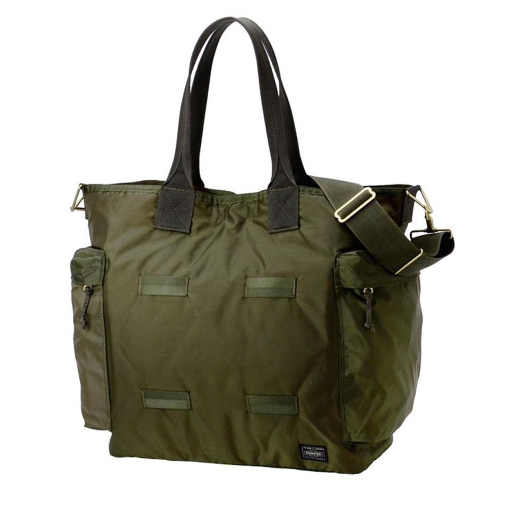 Porter by Yoshida Porter by Yoshida Force Series 2Way Tote Bag (Olive) 855-07500-30