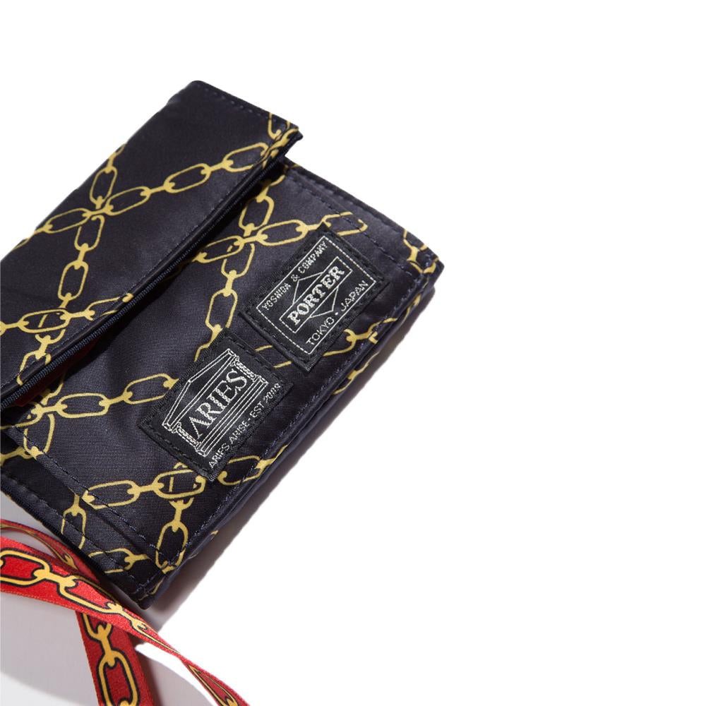 Porter by Yoshida Porter by Yoshida x Aries Wallet (Schwarz) PTAR10005-BLK