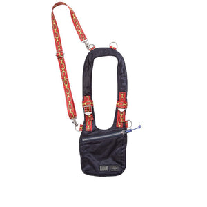 Porter by Yoshida Porter by Yoshida x Aries Harness Bag (Schwarz) PTAR10001-BLK