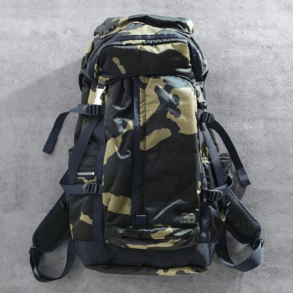 Porter by Yoshida Porter by Yoshida Counter Shade Backpack (Woodland Khaki) 381-05116-Woodland-Khaki