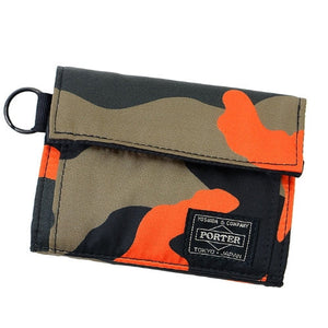 Porter by Yoshida Porter by Yoshida Original PS Camo Wallet (Orange) 384-17810-23