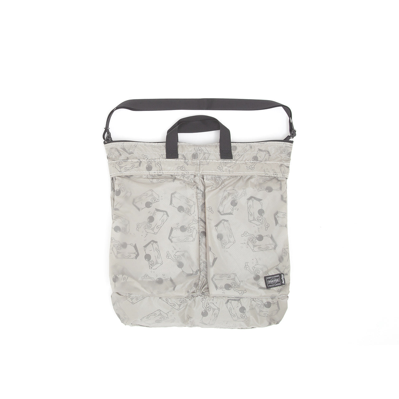 Porter by Yoshida Porter by Yoshida x Gasius 2Way Helmet Bag (Grau) GAS-HP-2WHB