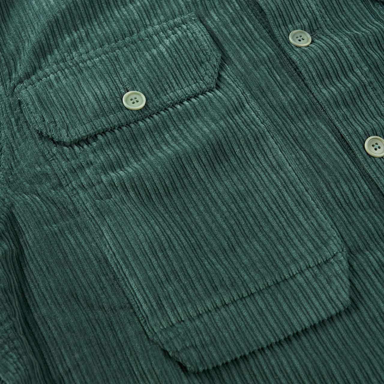 henrik vibskov field shirt (green) - a.plus