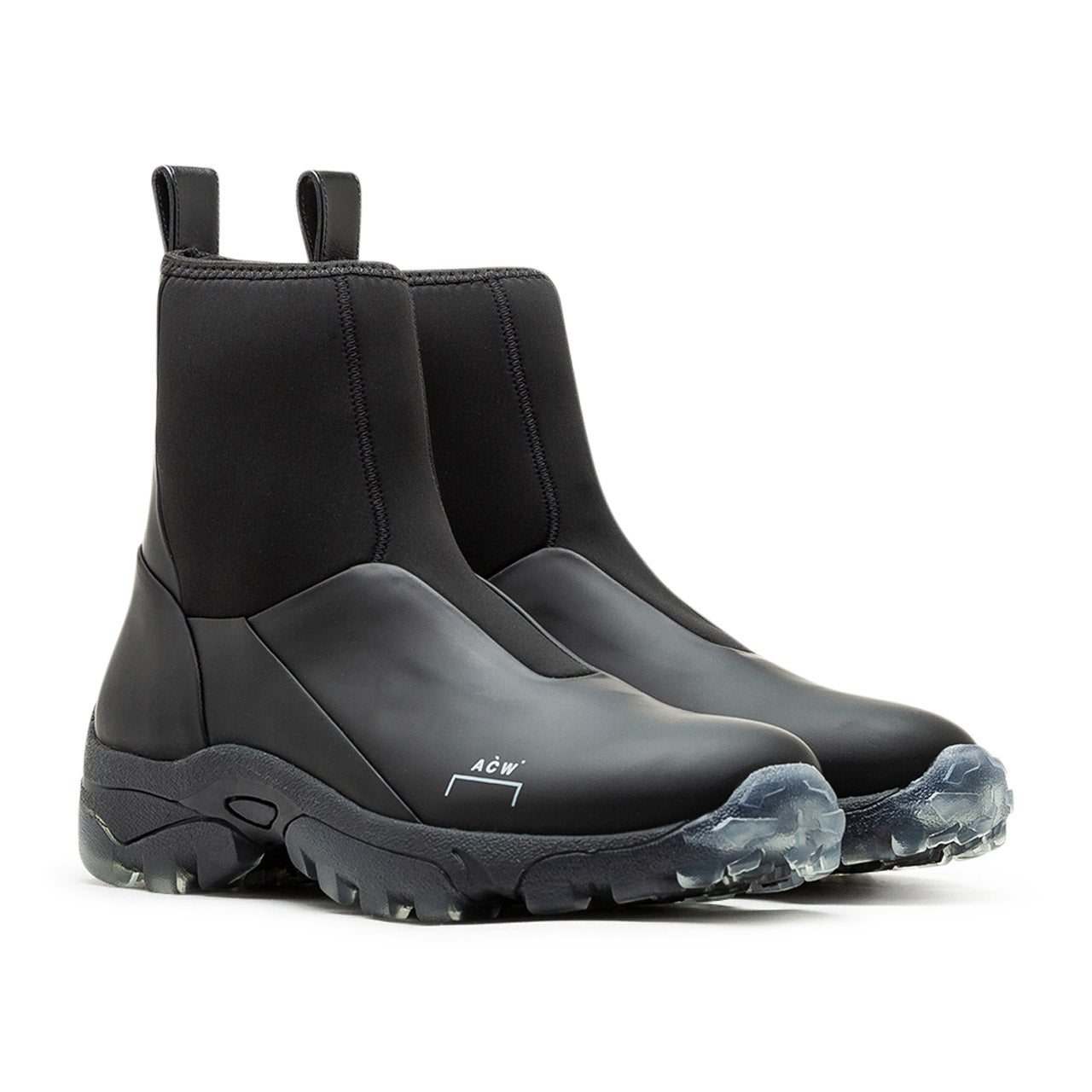 a-cold-wall* nc.1 dirt boots (black) - a.plus