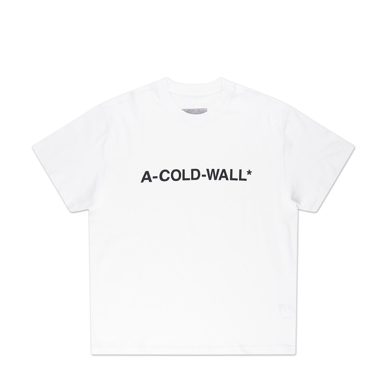 a-cold-wall* essential logo t-shirt (white) - a.plus