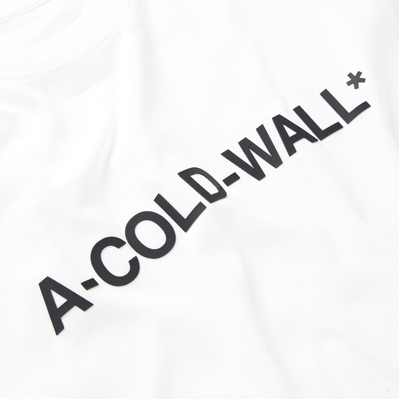 a-cold-wall* essential logo t-shirt (white) - a.plus
