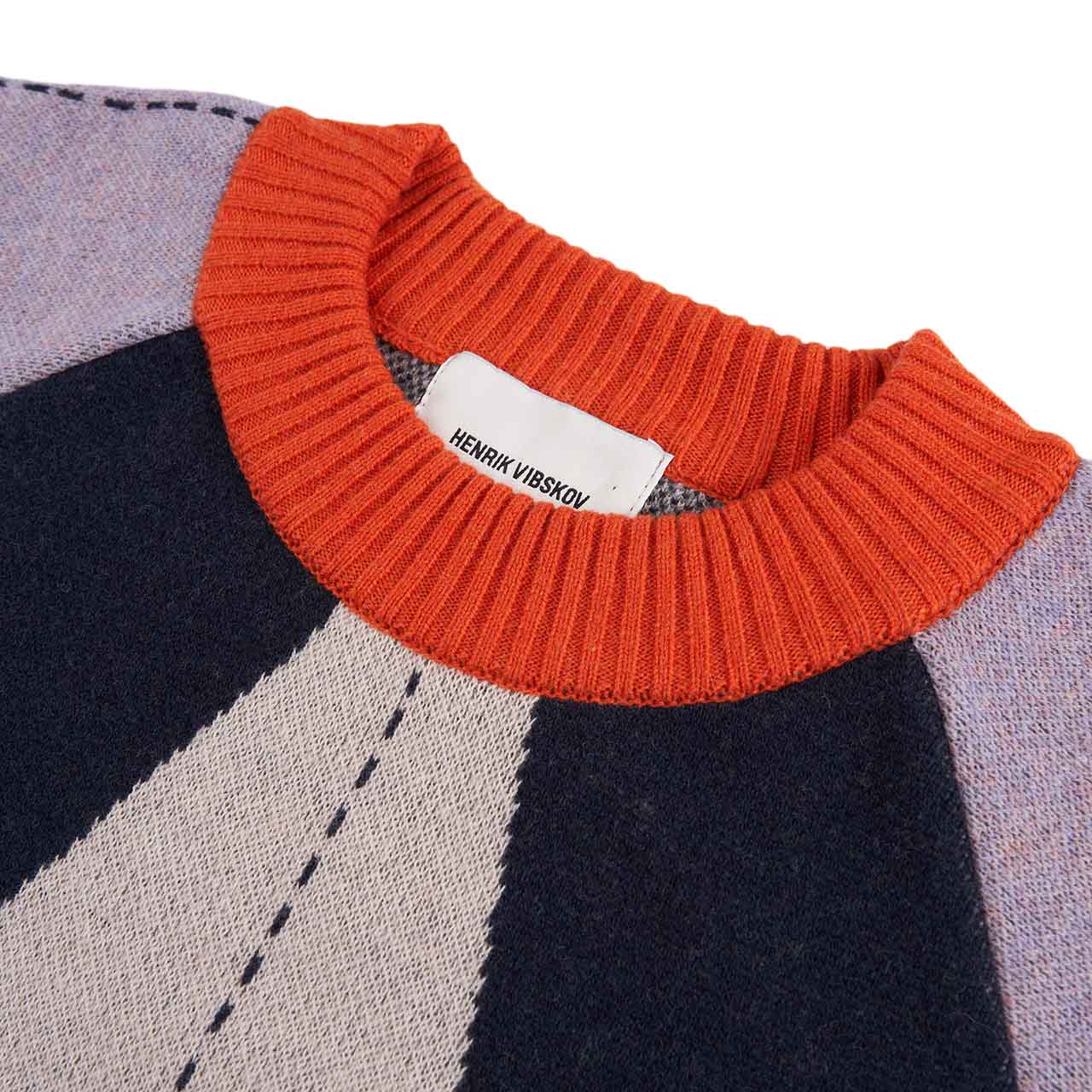 henrik vibskov paper plane sweatshirt (lavender) - a.plus