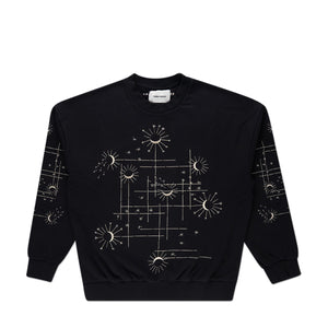 henrik vibskov sun moon sweater (black) - a.plus