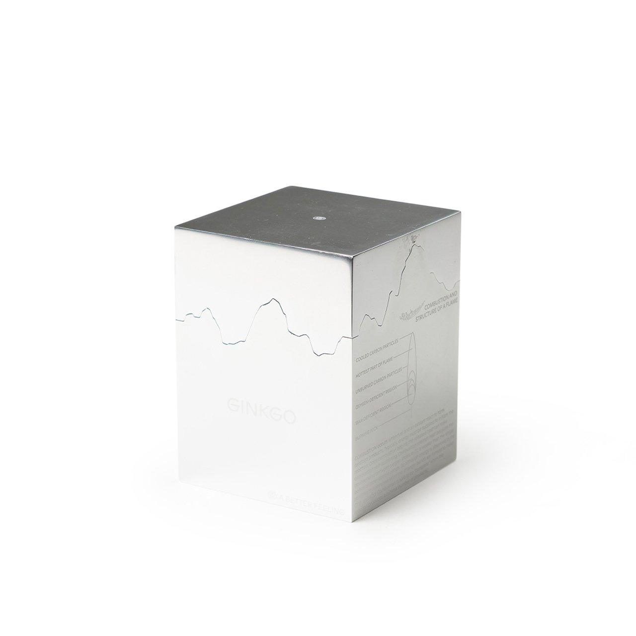 a better feeling a better feeling 'ginkgo' aluminium candle hw-al-gk