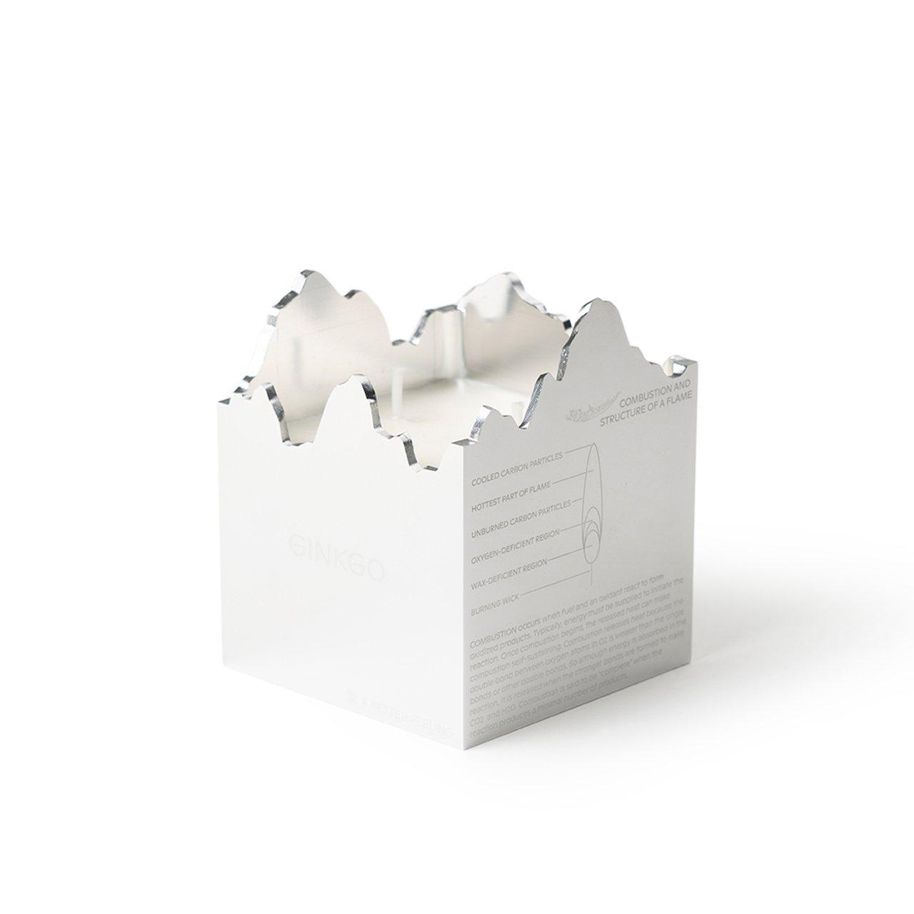 a better feeling a better feeling 'ginkgo' aluminium candle hw-al-gk