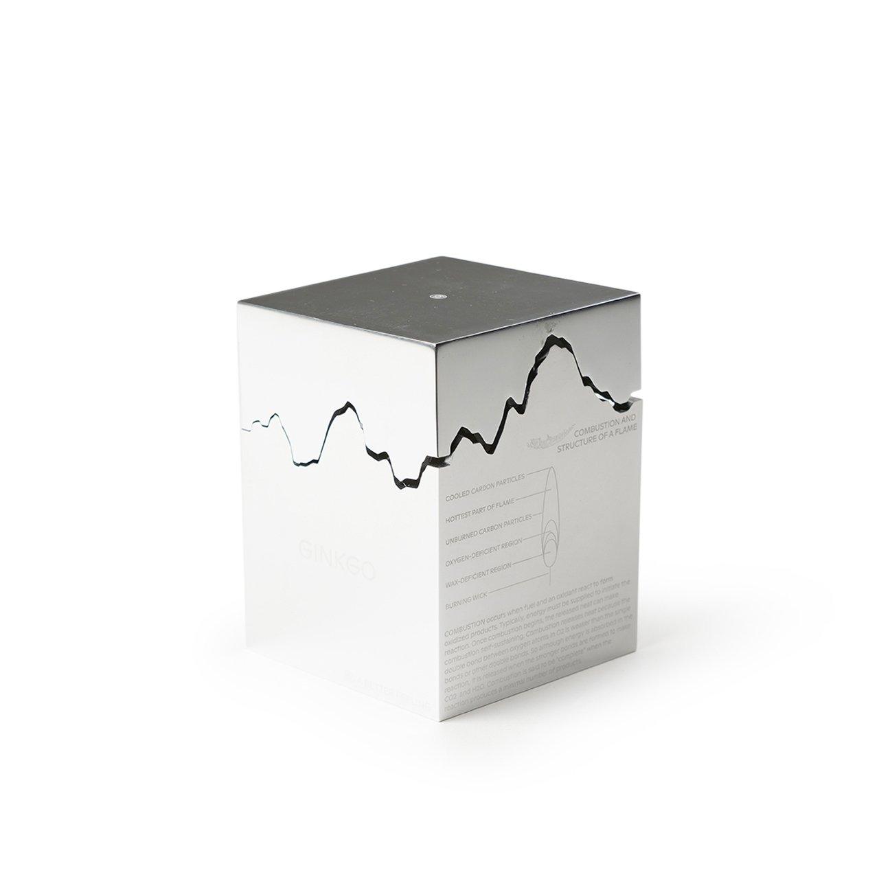 a better feeling a better feeling 'ginkgo' aluminium candle hw-al-gk