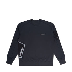 a-cold-wall* polygon technical crewneck (black) - a.plus
