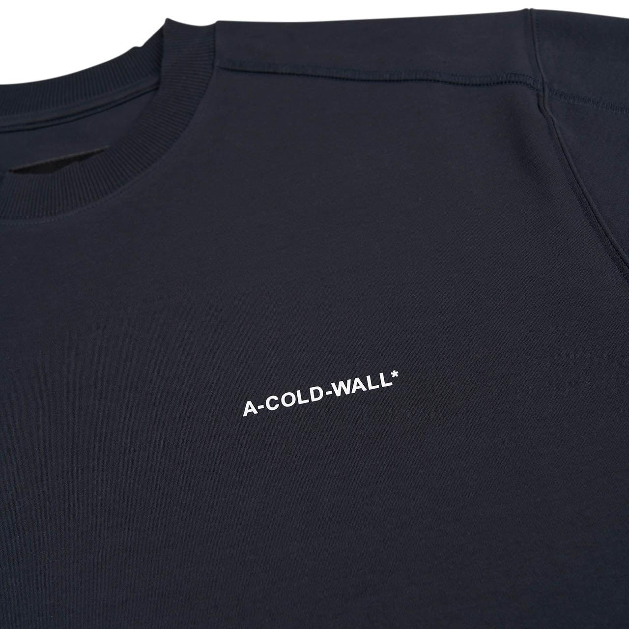 a-cold-wall* polygon technical crewneck (black) - a.plus