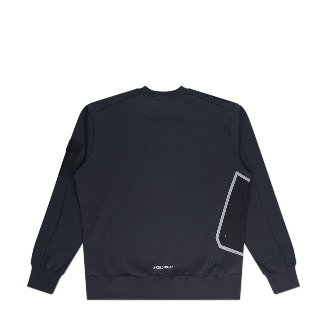 a-cold-wall* polygon technical crewneck (black) - a.plus
