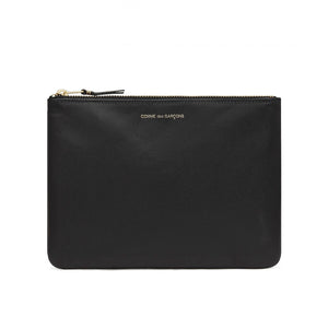 comme des garçons classic wallet (black) - a.plus