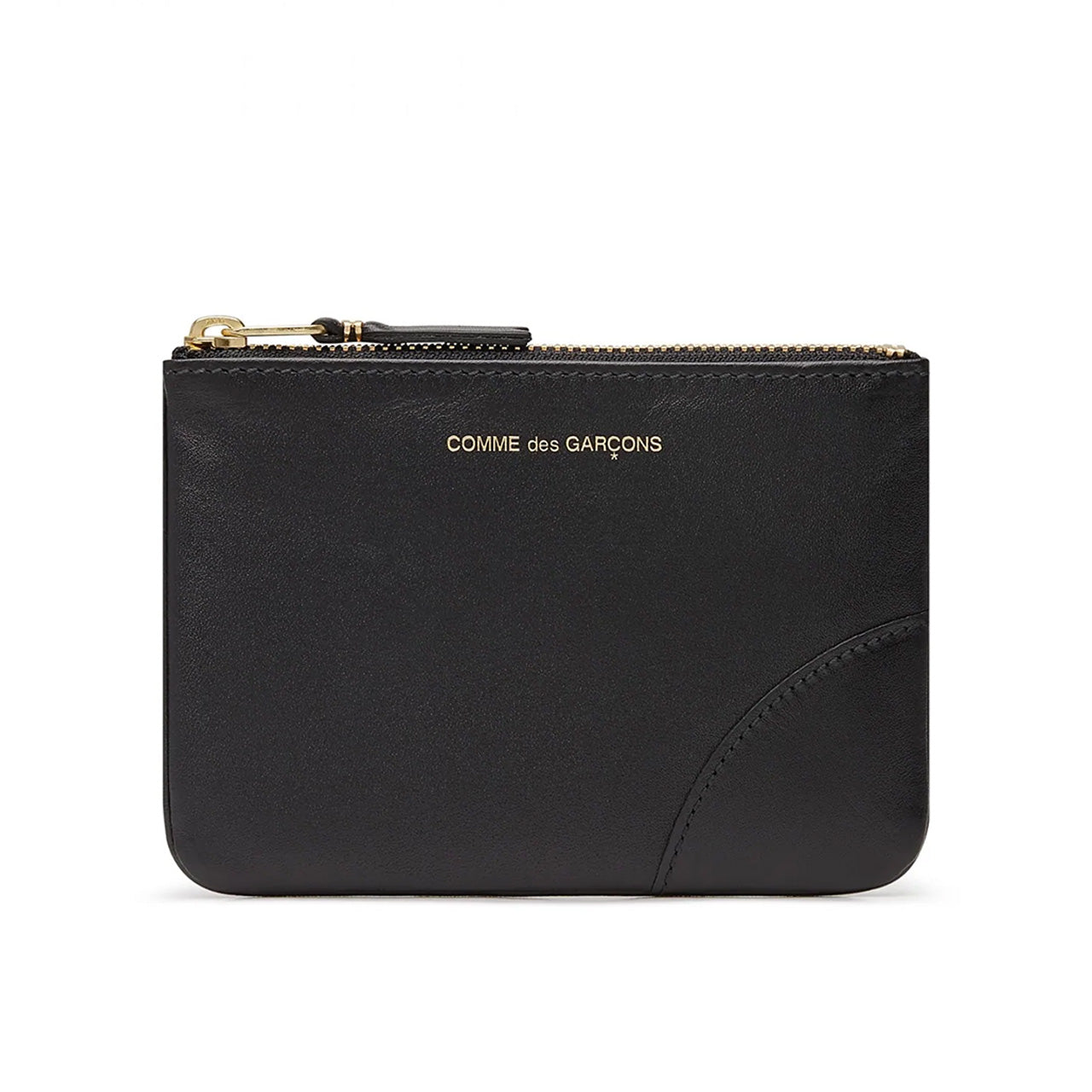 comme des garçons classic wallet (black) - a.plus
