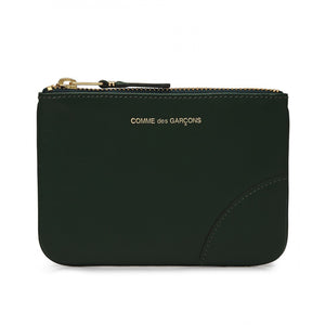 comme des garçons classic wallet (dark green) - a.plus