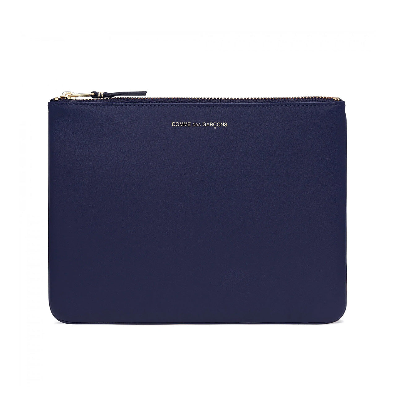 comme des garçons classic wallet (navy) - a.plus