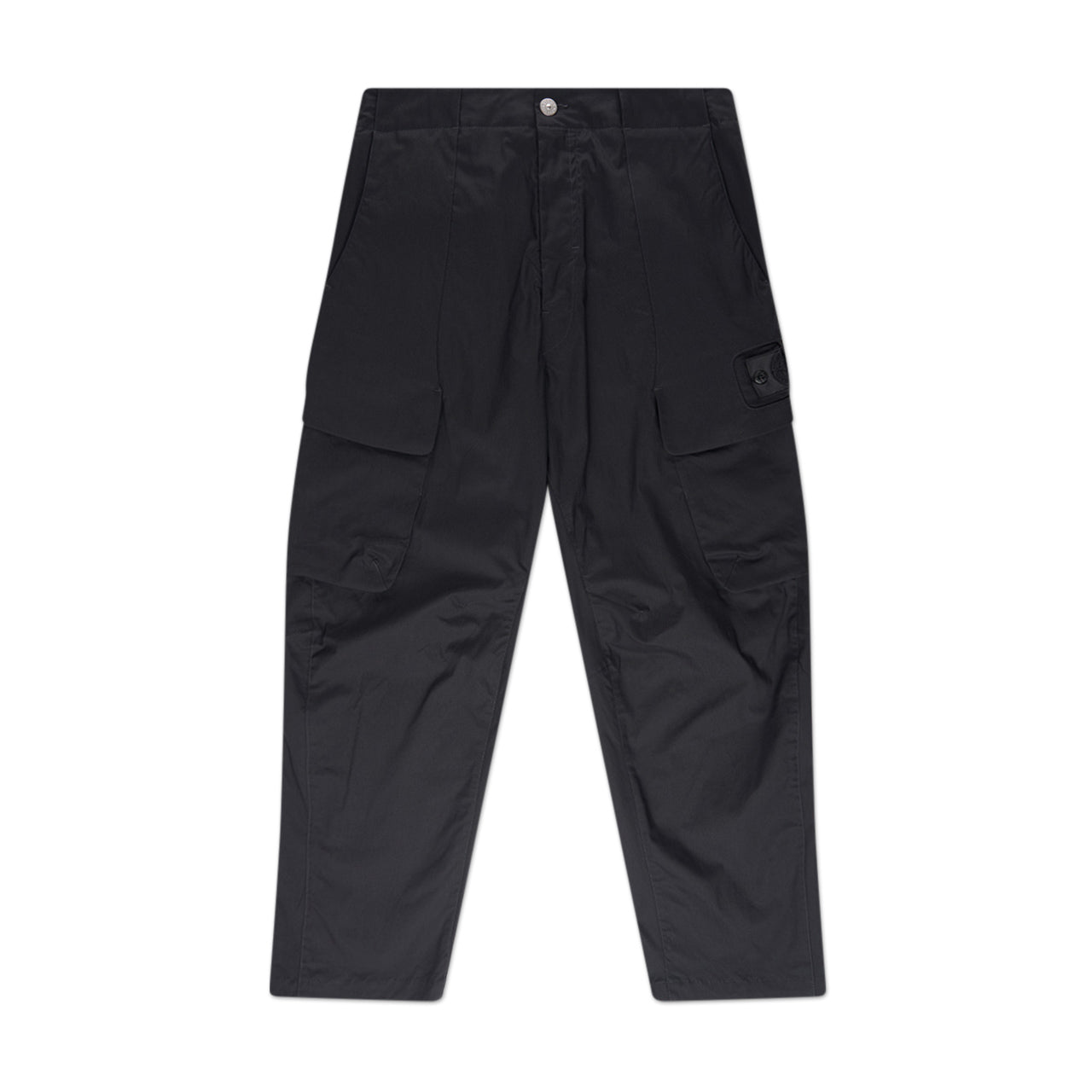 stone island shadow project tapered cargo pants (black) - a.plus