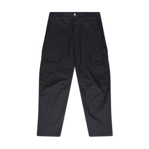 stone island shadow project tapered cargo pants (black) - a.plus