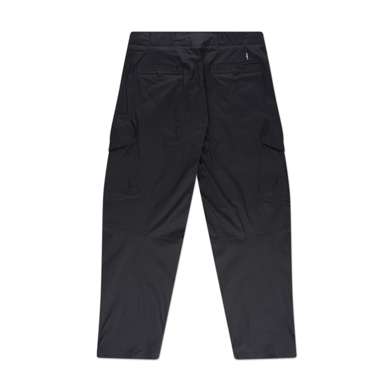 stone island shadow project tapered cargo pants (black) - a.plus