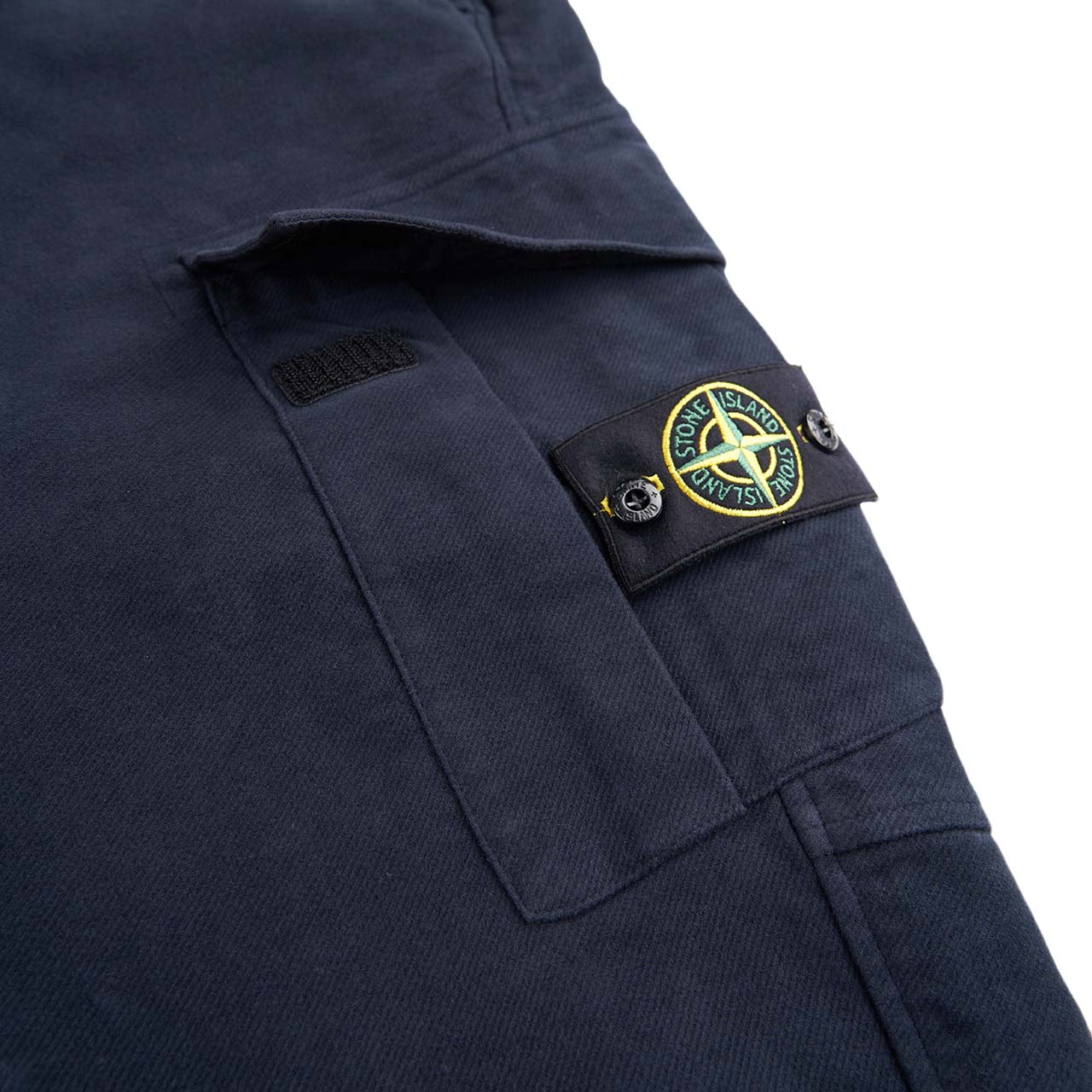 stone island cargo pants (navy) - a.plus