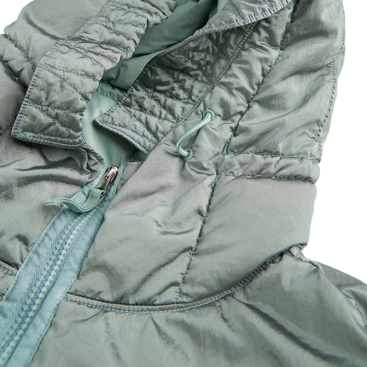 stone island nylon metal down jacket (sage) - a.plus