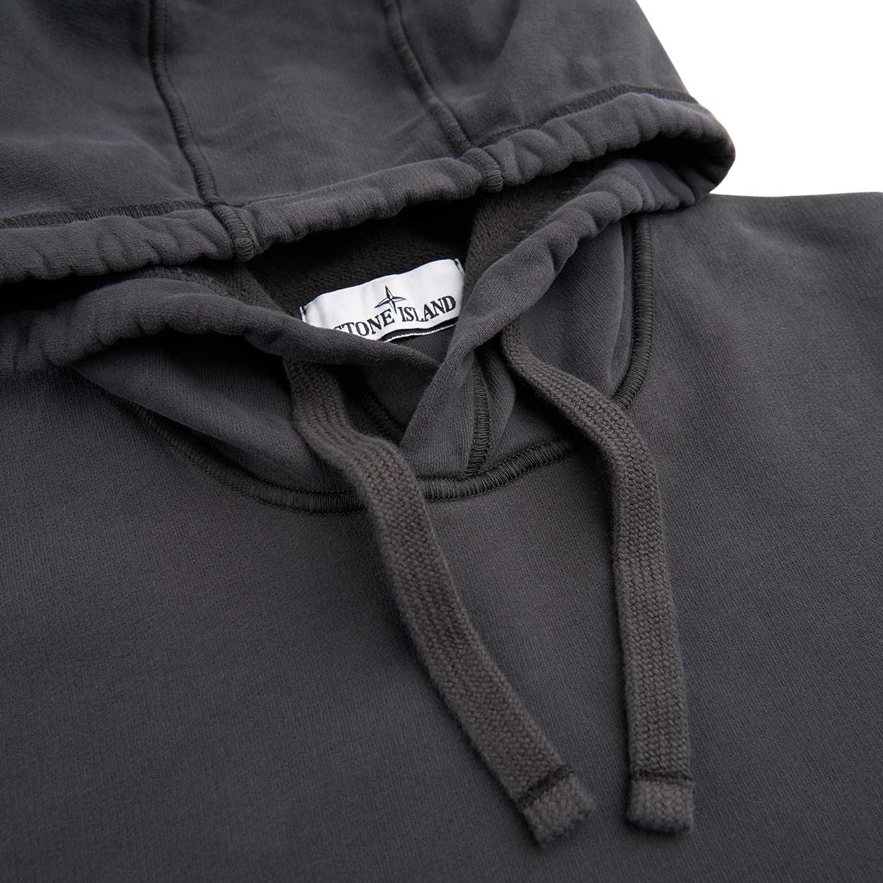 stone island hooded sweatshirt (anthracite) - a.plus