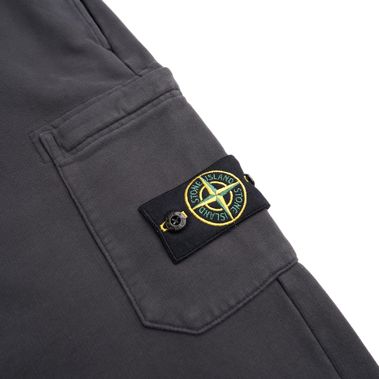 stone island tapered track pants (anthracite) - a.plus