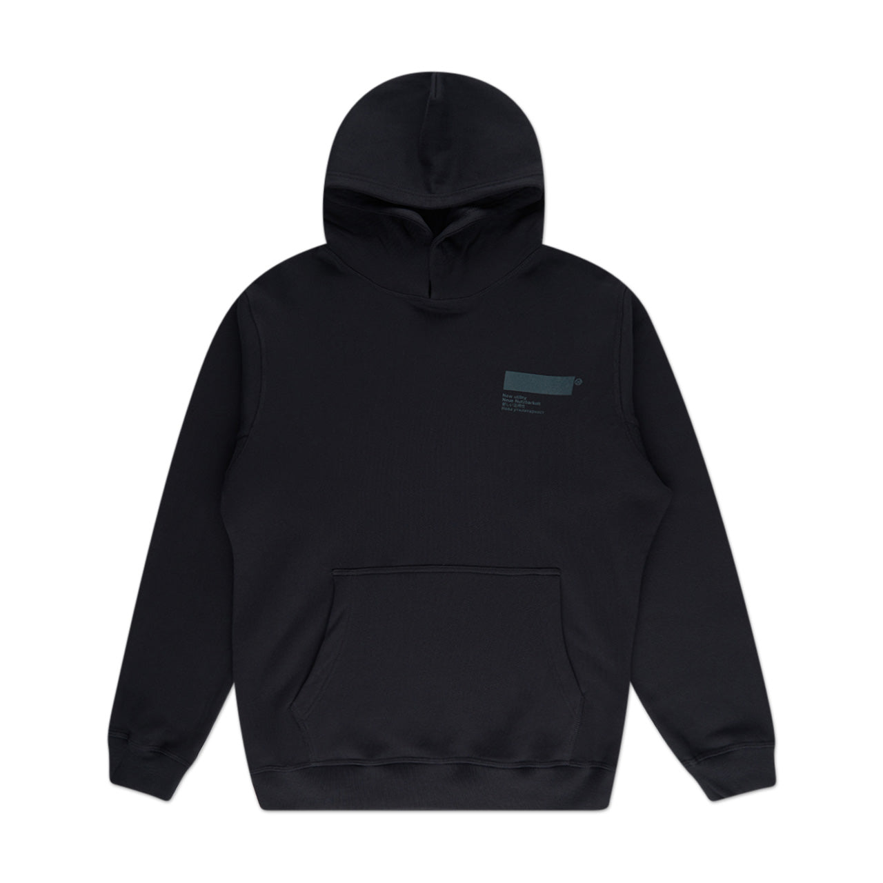 affxwrks standardised hoodie (black) - a.plus