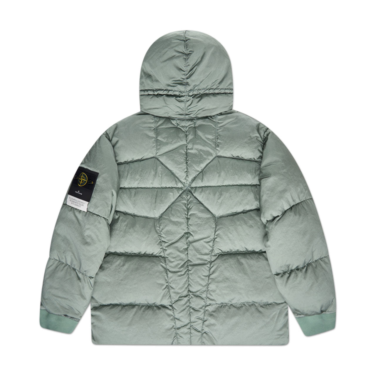 stone island nylon metal down jacket (sage) - a.plus