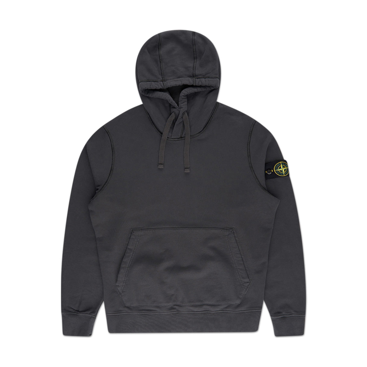 stone island hooded sweatshirt (anthracite) - a.plus