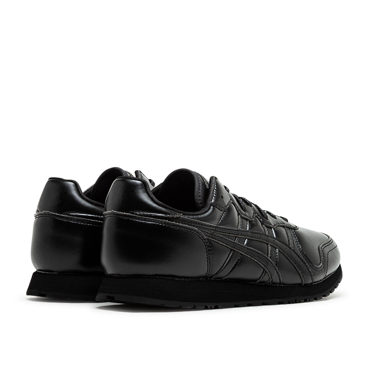 comme des garçons shirt x asics oc runner sneakers (black) - a.plus