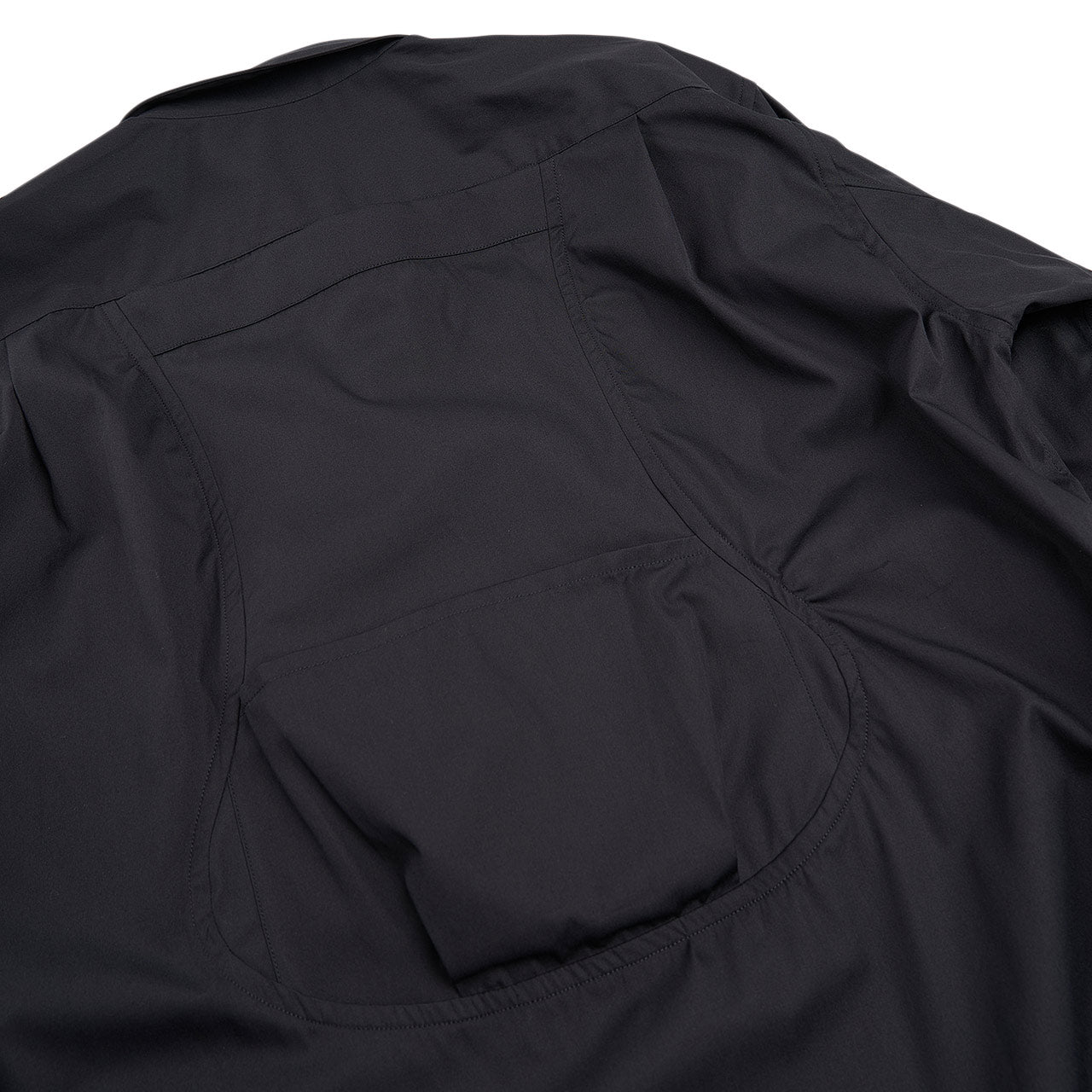 comme des garçons shirt woven shirt (black) - a.plus