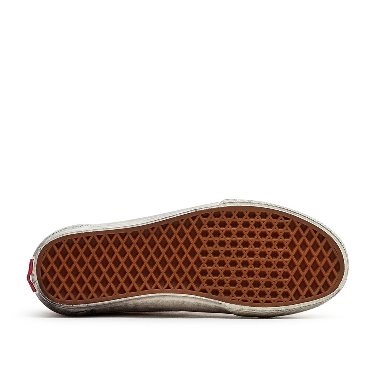 vans vault x bianca chandôn ua old skool vlt lx (red / white) - a.plus