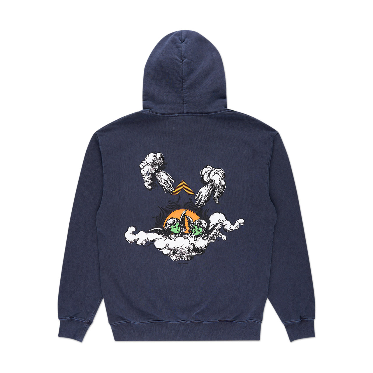 bianca chandôn clouds of heaven hooded sweat (navy) - a.plus