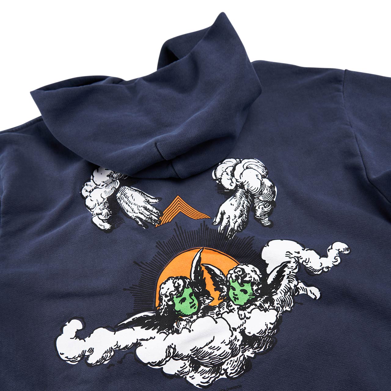 bianca chandôn clouds of heaven hooded sweat (navy) - a.plus