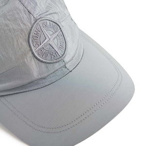 stone island nylon metal 6 panel cap (light blue) - a.plus