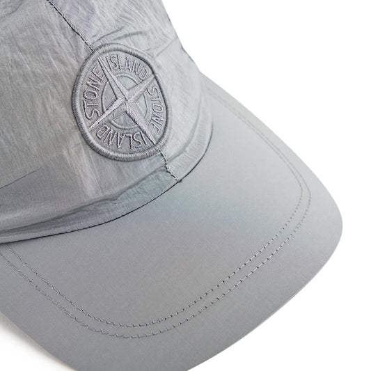 stone island nylon metal 6 panel cap (light blue) - a.plus