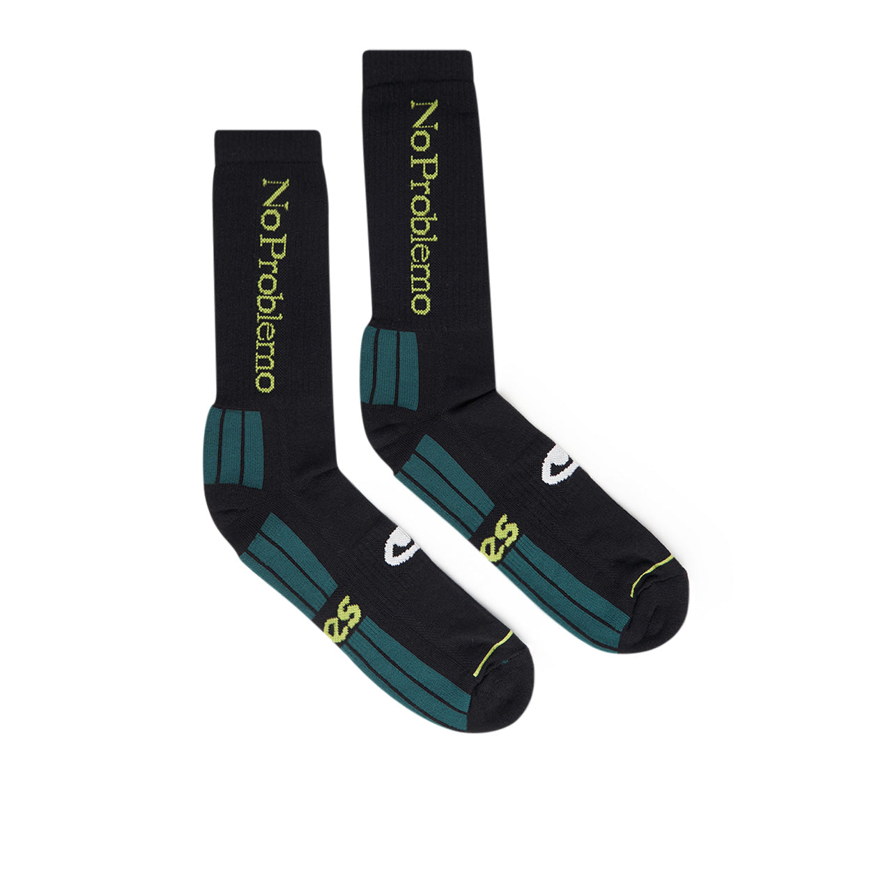aries 'no problemo' socks (black) - a.plus