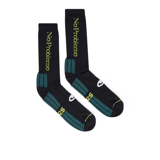 aries 'no problemo' socks (black) - a.plus