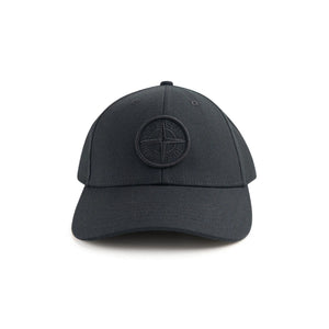 stone island 6-panel cap (black) - a.plus