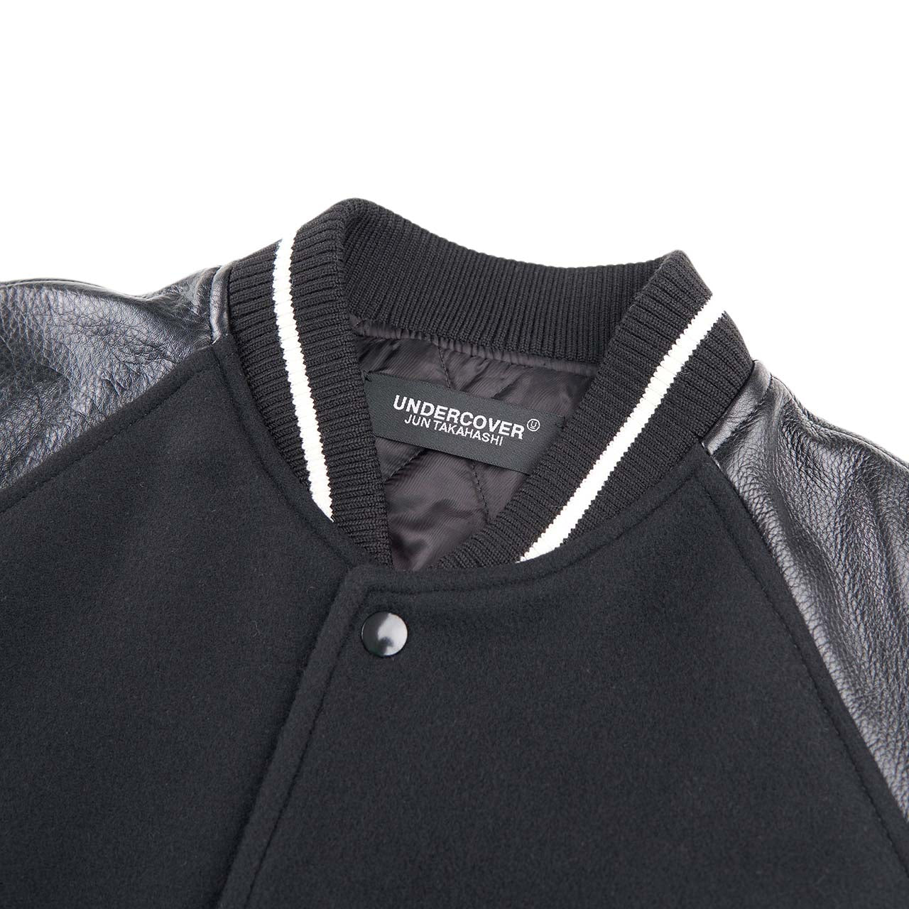undercover men's psycho bomber jacket (black) - a.plus